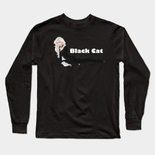 Black Cat Long Sleeve T-Shirt